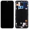 Дисплей для Samsung A405F /DS Galaxy A40 (2019) з тачскріном і рамкою в зборі, колір чорний, IPS (TFT) мініатюра 1