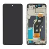 Дисплей для Infinix Hot 40i X6528, з тачскріном і рамкою, чорний мініатюра 1