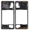 Рамка (средняя часть корпуса) для Samsung A715 Galaxy A71 2021, цвет черный миниатюра 1