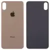 Задня кришка для iPhone XS Max, колір золотий, з великим отвором під камеру мініатюра 1