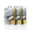 Кабель Micro-USB Aspor A131 Nylon, 2.4A 1.2 м, цвет серый миниатюра 1