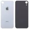 Задня кришка для iPhone XR, колір білий, з великим отвором під камеру мініатюра 1