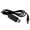 USB кабель с преобразователем напряжения с 5V на 12V 0.5А 5.5 х 2.1 мм DC для роутера миниатюра 1