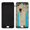Дисплей для Meizu M3 Note (L681h) с тачскрином и рамкой в сборе, цвет черный, Orig PRC, уценка миниатюра 1