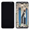 Дисплей для Meizu M6T з тачскріном і рамкою в зборі, колір чорний мініатюра 1
