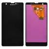 Дисплей Sony Xperia ZR C5502 (M36h), C5503 (M36i) з тачскрином у зборі, колір чорний, маленька мікросхема мініатюра 1