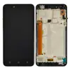Дисплей для Lenovo A6020 Vibe K5 (A6020a40) з тачскрином та рамкою в зборі, колір чорний, оригінал мініатюра 1