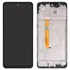 Дисплей для Oppo A3 CPH2669, з тачскріном і рамкою, чорний мініатюра 1