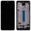 Дисплей для Samsung A525F /DS Galaxy A52 2021 з тачскріном і рамкою в зборі, колір чорний, OLED мініатюра 1