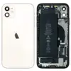 Корпус для iPhone 11 (6.1) + акумулятор, колір білий, оригінал з розбору мініатюра 1