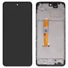 Дисплей для Oppo A58 4G, з тачскріном і рамкою, чорний мініатюра 1