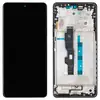 Дисплей для Xiaomi Redmi Note 13 5G, с тачскрином и рамкой в сборе, цвет черный, OLED миниатюра 1