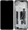 Дисплей для ZTE Blade V40 Vita, з тачскріном і рамкою, чорний мініатюра 1