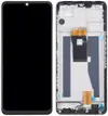 Дисплей для ZTE Blade V50 Vita, з тачскріном і рамкою, чорний мініатюра 1