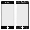 Скло iPhone 6S, колір чорний, з рамкою мініатюра 1