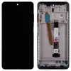 Дисплей для Xiaomi Poco X3, Poco X3 Pro, Mi10T Lite з тачскріном і рамкою в зборі, колір чорний мініатюра 1