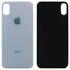 Задня кришка для iPhone X (5.8), колір срібло, з великим отвором під камеру мініатюра 1