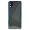 Задня кришка для Samsung A515 Galaxy A51 2020, зі склом камери, колір чорний мініатюра 1