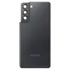 Задня кришка для Samsung G991 Galaxy S21 2021, зі склом камери, колір сірий мініатюра 1