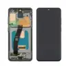 Дисплей для Samsung G980F Galaxy S20 з тачскріном і рамкою в зборі, колір срібло, OLED мініатюра 1