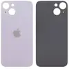Задняя крышка для iPhone 14 Plus, цвет фиолетовый, с большим отверстием под камеру миниатюра 1