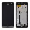 Дисплей Asus ZenFone 5 (A500CG/A500KL/A501CG) з тачскрином та рамкою, колір чорний, уцінка мініатюра 1