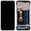 Дисплей для Oppo A15, A15s (CPH2185/CPH2179) з тачскріном і рамкою в зборі, колір чорний мініатюра 1