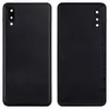 Задня кришка для Samsung A022 Galaxy A02 2020, зі склом камери, колір чорний мініатюра 1