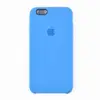 Силіконовий чохол для iPhone 6 (4.7), 6S (4.7), колір синій, оригінал мініатюра 1
