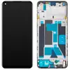 Дисплей для Realme 9 4G, с тачскрином и рамкой в сборе, цвет черный, IPS миниатюра 1