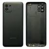 Задня кришка для Samsung A035 Galaxy A03 2022, колір чорний мініатюра 1
