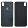 Задня кришка для iPhone XS Max, колір space grey, з великим отвором під камеру мініатюра 1
