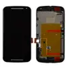 Дисплей Motorola Moto G2 XT1062, XT1063, XT1064, XT1068,  колір чорний, з рамкою
