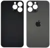 Задняя крышка для iPhone 13 Pro Max, цвет черный, с большим отверстием под камеру миниатюра 1