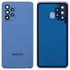 Задня кришка для Samsung A525 Galaxy A52 2021, зі склом камери, колір синій мініатюра 1