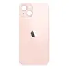 Задня кришка для iPhone 13 Mini, колір рожевий, з великим отвором під камеру мініатюра 1