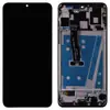 Дисплей для Huawei P30 Lite/Nova 4e 2019 з тачскрвном в рамкою в зборі, колір чорний, оригінал мініатюра 1