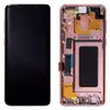 Дисплей для Samsung G965F Galaxy S9 Plus 2018 (GH97-21691E) з тачскріном і рамкою в зборі, колір золотий, сервісний оригінал мініатюра 1