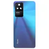 Задняя крышка для Xiaomi Poco F4/ Redmi K40S, со стеклом камеры, цвет синий миниатюра 1