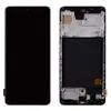 Дисплей для Samsung A515F /DS Galaxy A51 з тачскріном і рамкою в зборі, колір чорний, OLED, уцінка мініатюра 1