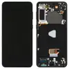 Дисплей для Samsung G996F Galaxy S21 Plus з тачскрином та рамкою в зборі, колір чорний, сервісний оригінал мініатюра 1