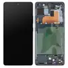Дисплей для Samsung G770 Galaxy S10 Lite (GH82-21672C), з тачскріном і рамкою, чорний, сервісний оригінал мініатюра 1
