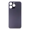 Задня кришка для iPhone 14 Pro Max, колір фіолетовий, з великим отвором під камеру мініатюра 1