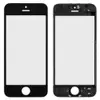 Скло iPhone 5, з рамкою, колір чорний мініатюра 1