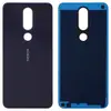Задня кришка для Nokia 6.1 Plus/X6 2018, колір чорний мініатюра 1