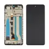 Дисплей для Tecno Spark 10 Pro (KI7), з тачскріном і рамкою, чорний, оригінал мініатюра 1