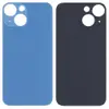 Задня кришка для iPhone 13 Mini, колір синій, з великим отвором під камеру мініатюра 1