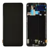Дисплей для Samsung A705F Galaxy A70 (2019) с тачскрином и рамкой в сборе, цвет черный, сервисный оригинал миниатюра 1