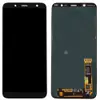 Дисплей для Samsung J810F Galaxy J8 2018 з тачскрином у зборі, колір чорний, сервісний оригінал мініатюра 1