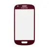 Скло для Samsung i8190 Galaxy S3 mini, колір червоний мініатюра 2